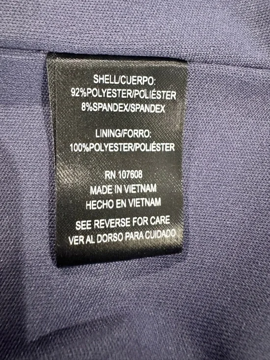 Nicole Miller Cold Shoulder Paisley Bell Sleeve Dress Boho Full Back Zip, Sz 8 - Picture 8 of 9